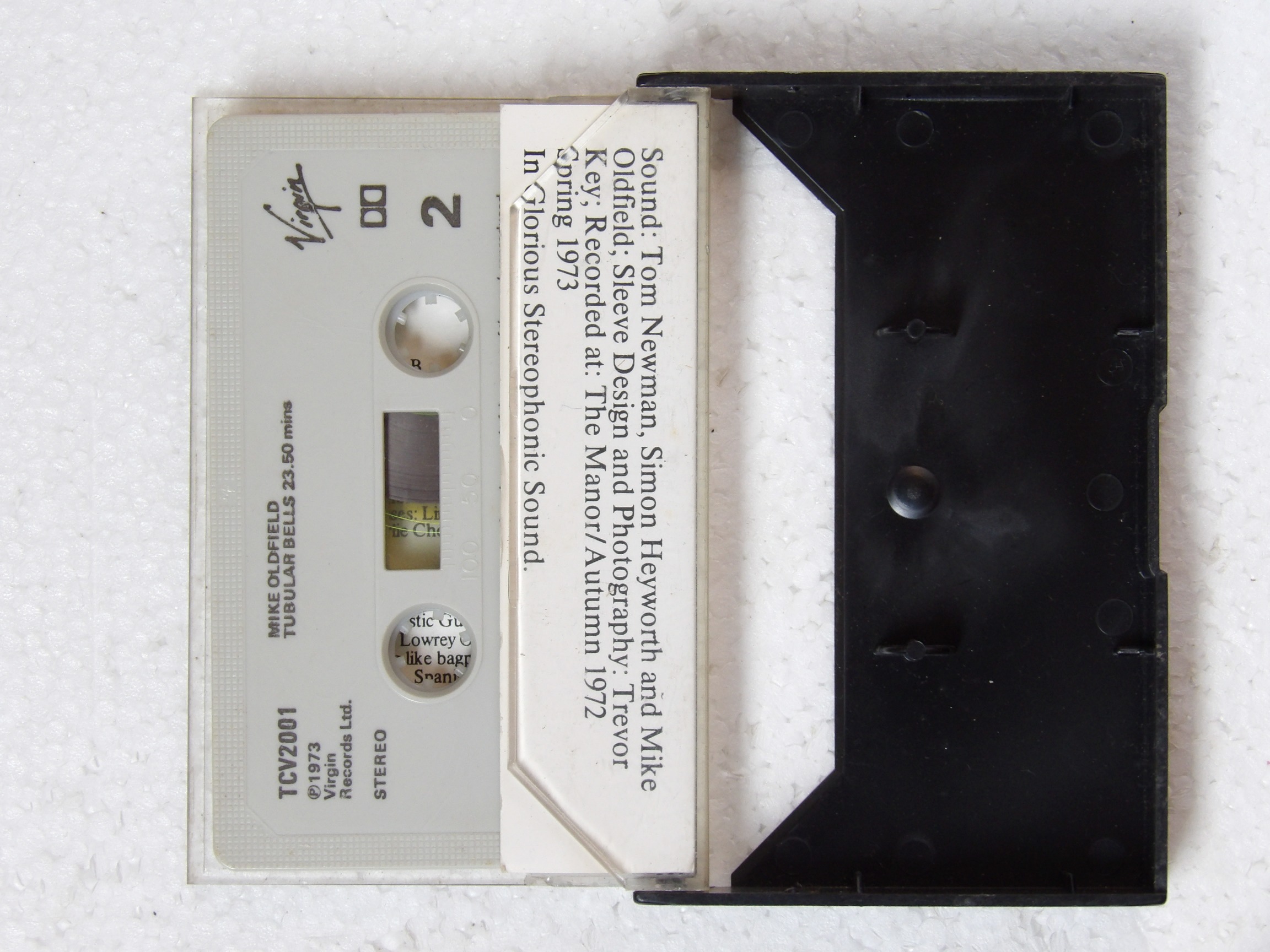 Mike Oldfield: Tubular Bells 1970s UK Cassette - Image 3