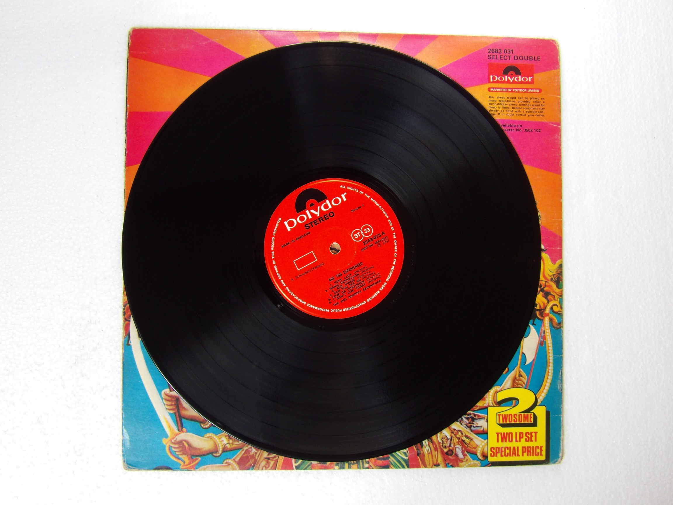 Jimi Hendrix Experience: Are You Experienced / Axis Bold... EX+ 2Twosome 2XLP - Image 3