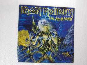Iron Maiden:  Live After Death  1985  First Press A2/B1/A1/B1  EX+ Double  LP