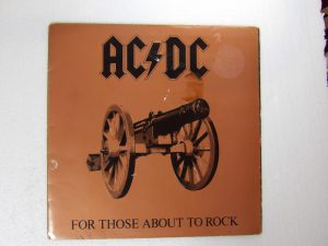 AC/DC:  For Those About to Rock 1981 Masterdisk UK LP