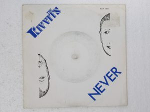 The Rivvits:   Never   1979  UK  BLUE VINYL 7"