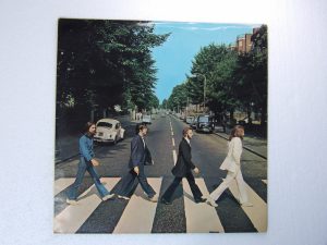 The Beatles:  Abbey Road 1969 2/1 LP  Misaligned Apple No Her Majesty
