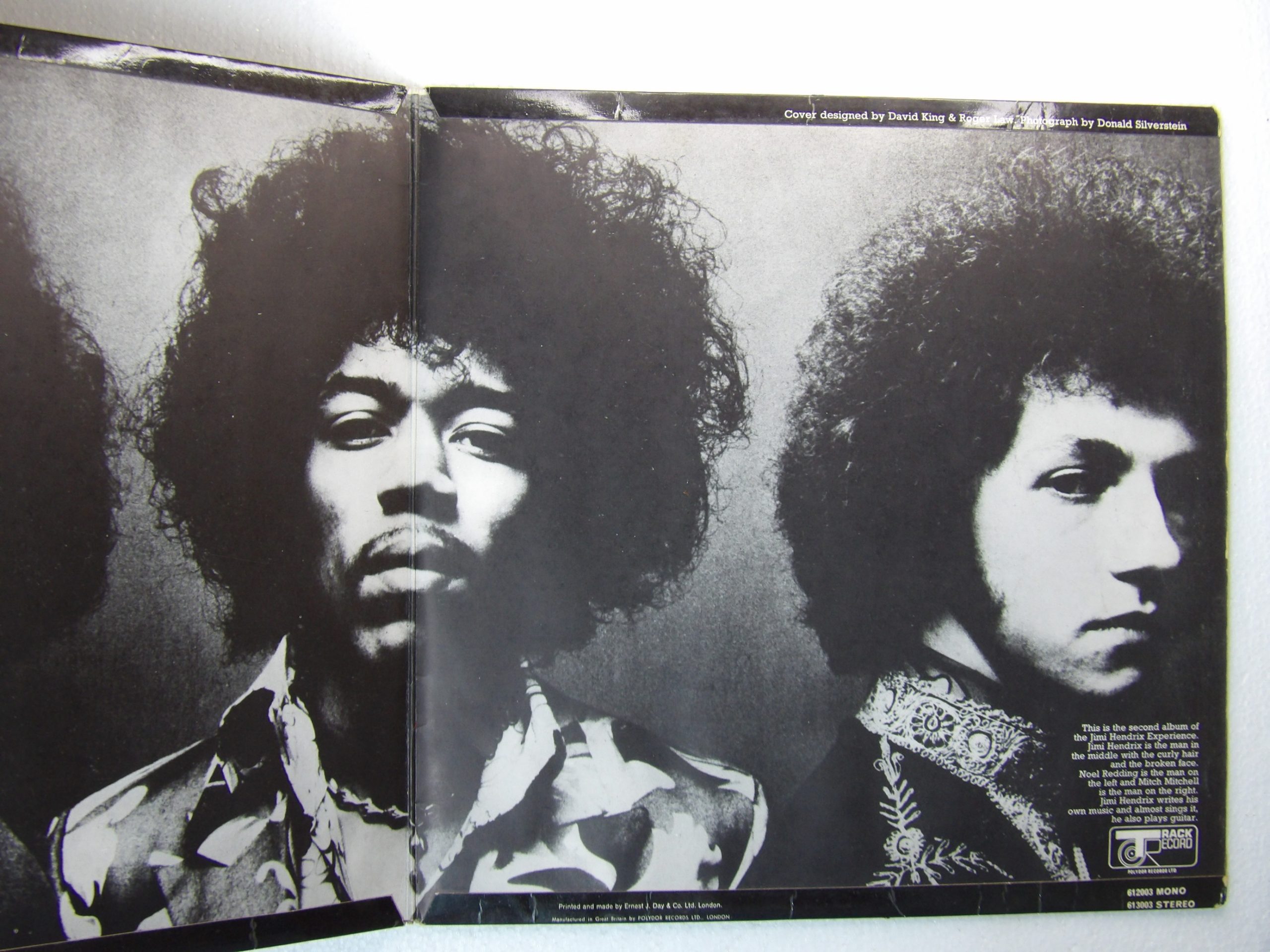 Jimi Hendrix: Axis Bold As Love 1967 First A1/B1 LP Mono + Insert - Image 10