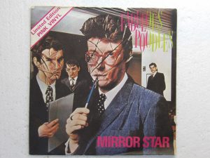 Fabulous Poodles:   Mirror Star  1978  UK EX  PINK VINYL 7"