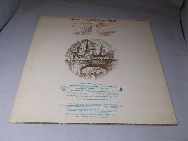 Trident: Streets Of London 1975 EX+ 1st Pressing LP - Image 4
