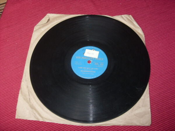 Shepherd Sisters: Congratulations to someone / Alone 10" 78 HMV POP. 411 - Image 4