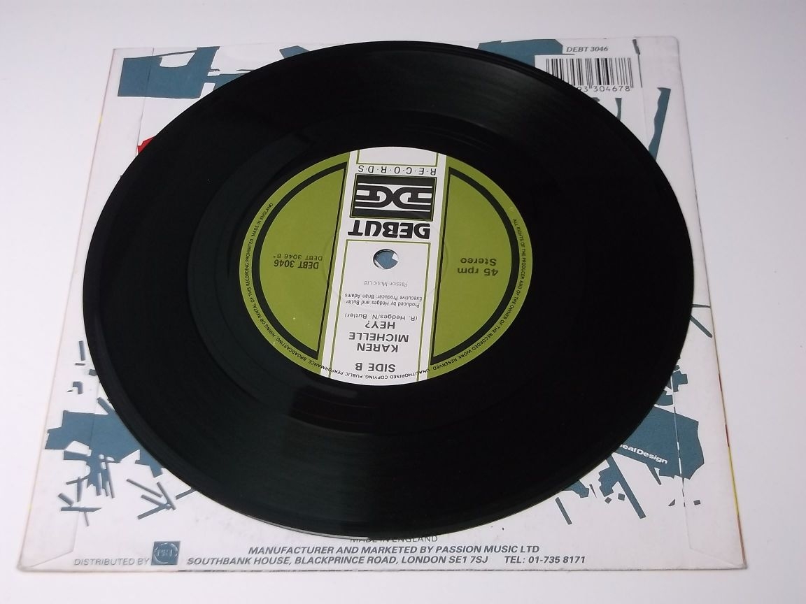 Karen Michelle: When Will I UK EX+ 7" - Image 3