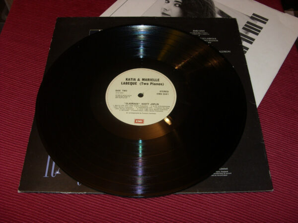 Katia & Marielle Labeque: Gladrags orig EX 1983 LP - Image 4
