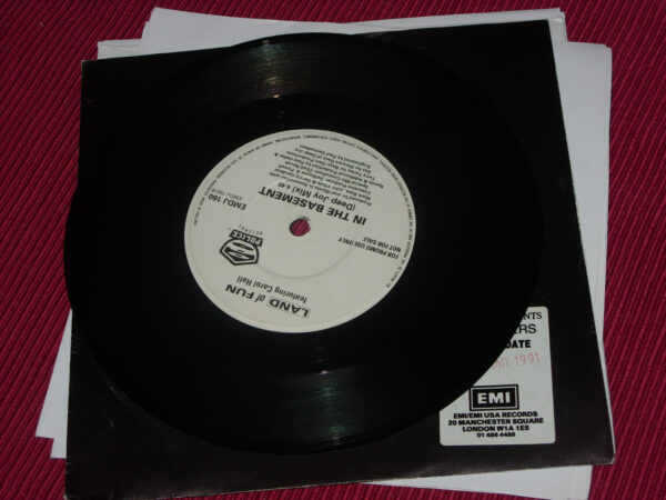 Land of Fun: In The Basement orig 1990 PROMO EX - Image 3