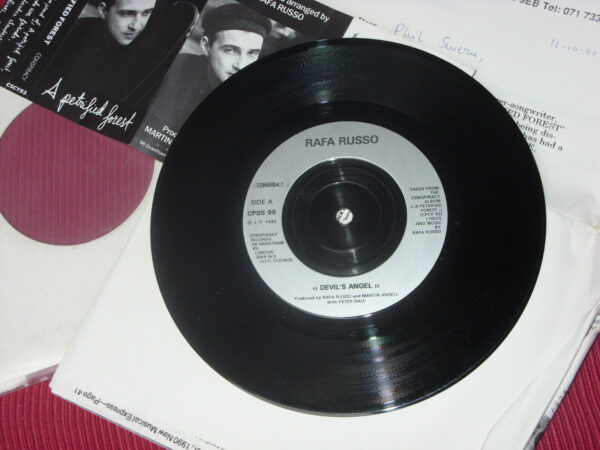 Rafa Russo: Devil's Angel 7: + press info + letter from Rafa Russo